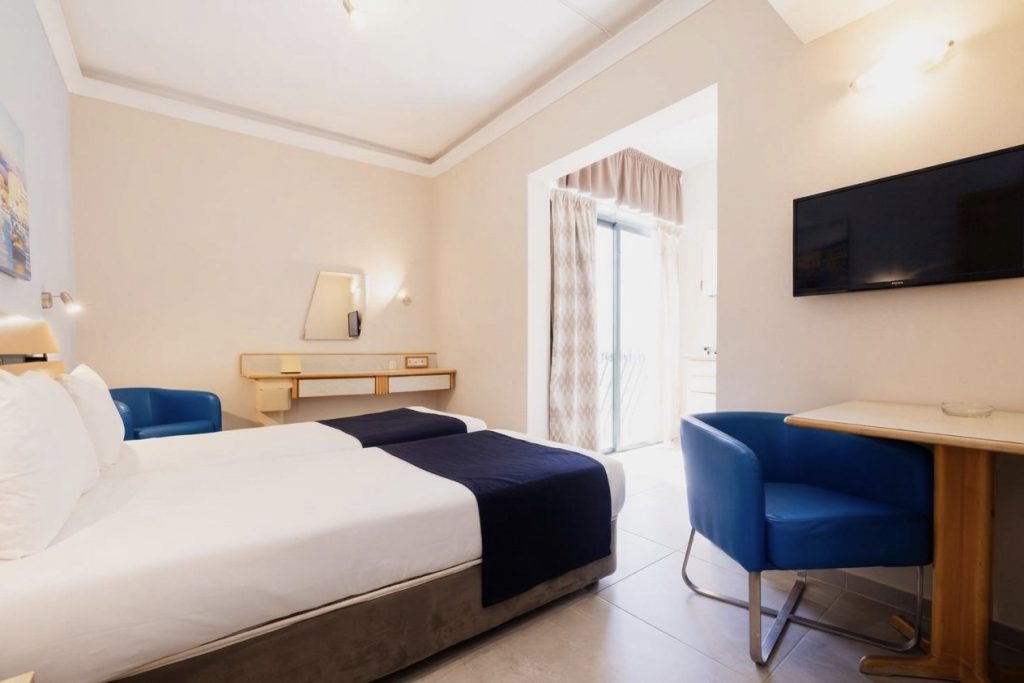 Xemxija Bay Hotel rooms